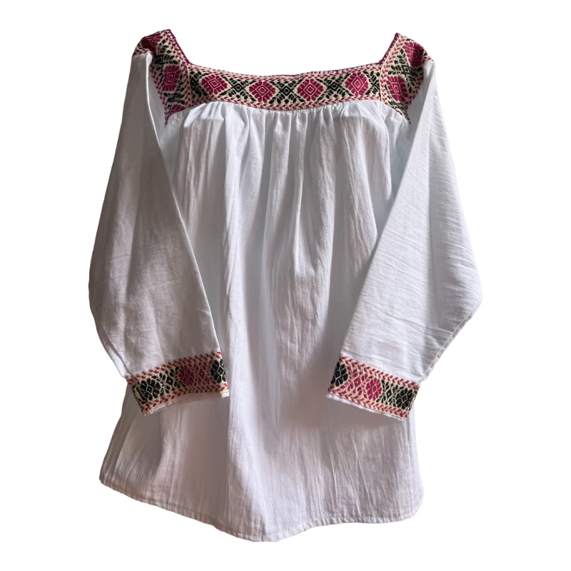 Blusa manta cereza