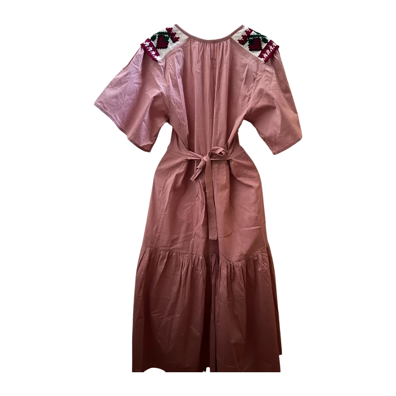 PROMOCIÓN Vestido Rosa Bordado