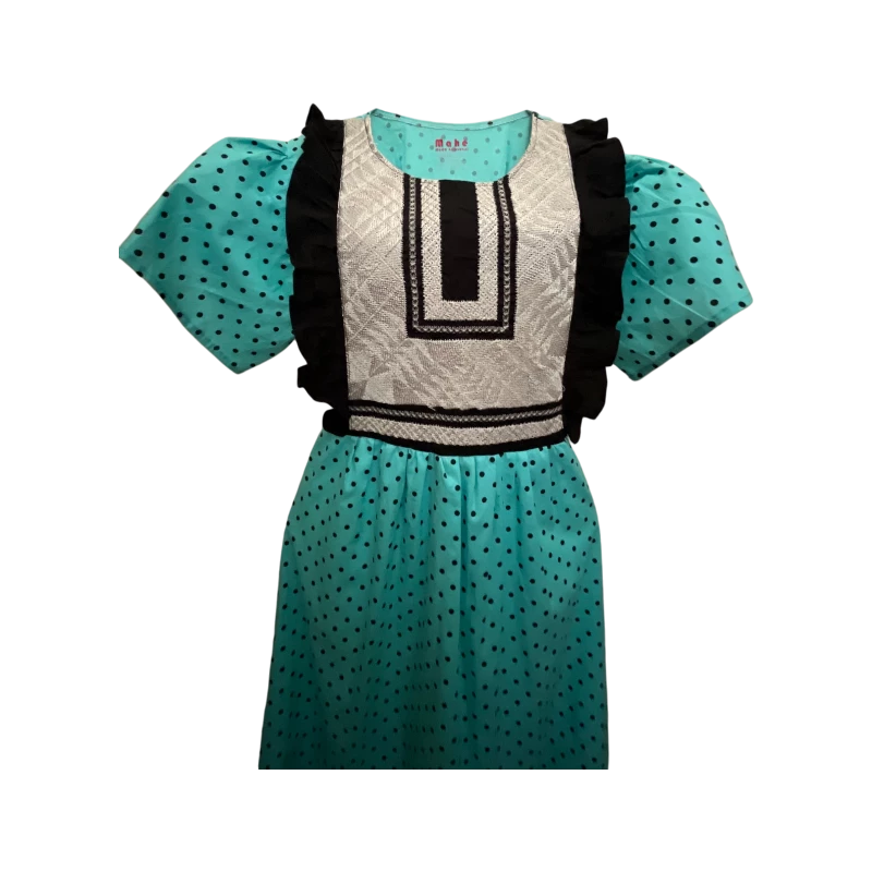 PROMOCIÓN VESTIDO LUNARES MENTA