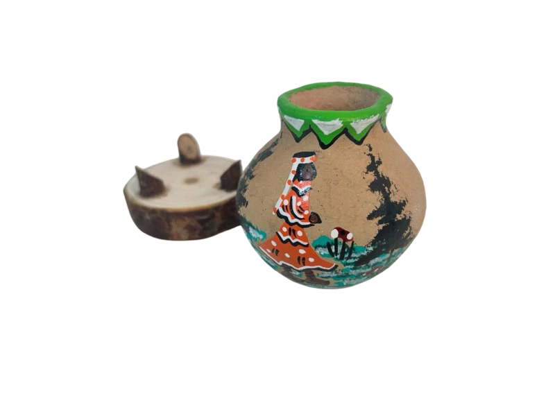 Olla (Sekolí) de Barro Tarahumara